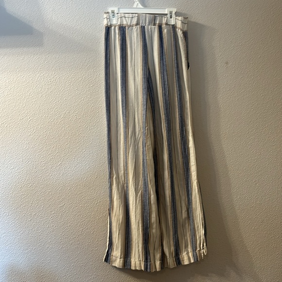 Indigo Rein striped linen pants size small - Picture 4 of 6